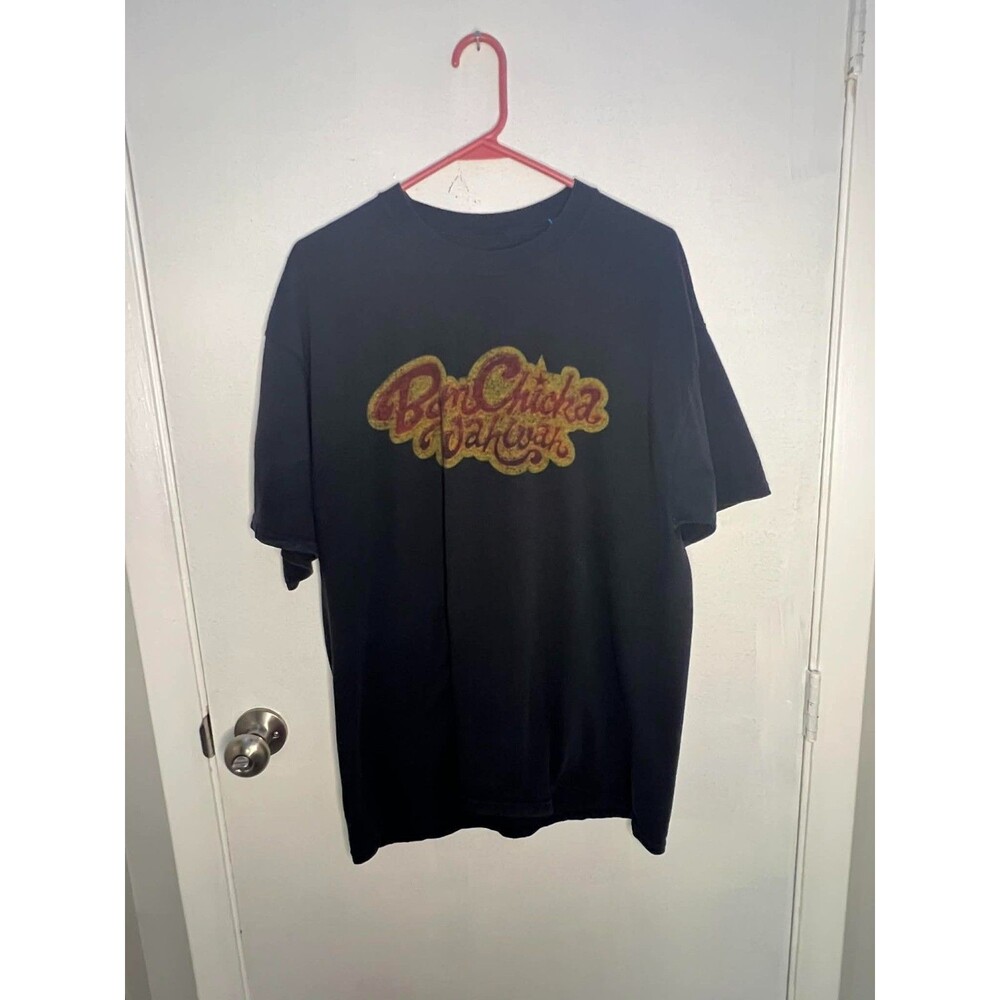 Vintage Axe Body Spray Bom Chicka Wahwah Graphic Shirt Mens XL Y2K Tee